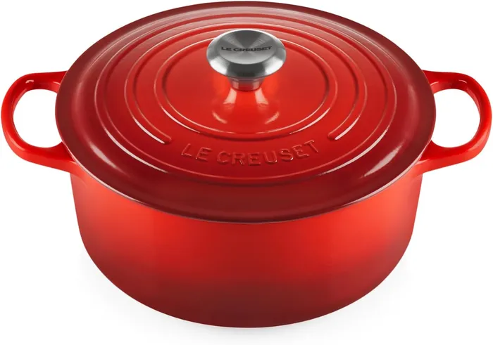 Le Creuset enamelled cast iron dutch oven, 5.5 qt