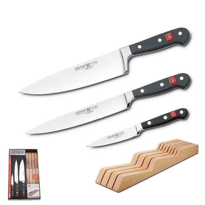 Wüsthof three-piece knife set